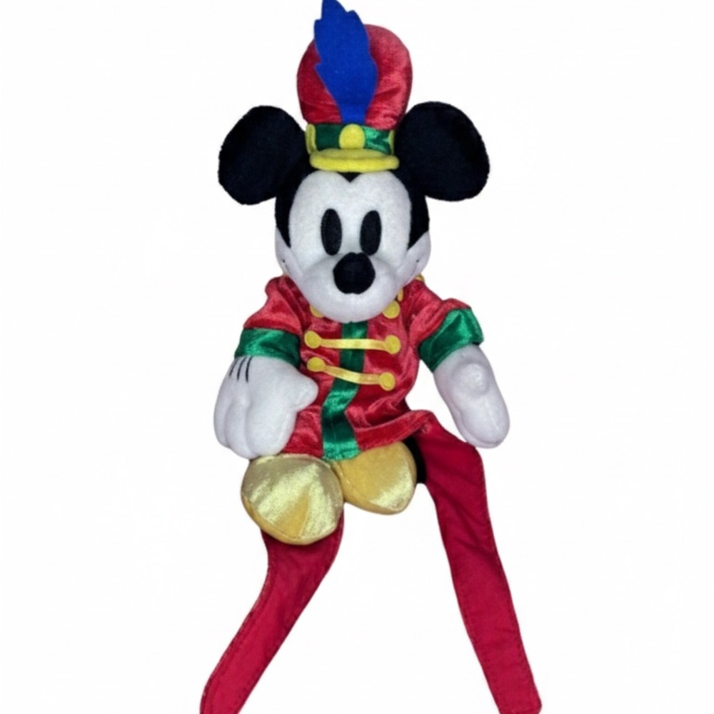 Disney World “100 Years Of Magic” Band Concert Bean Bag Mickey Mouse Plush 10”